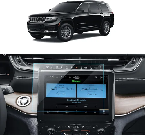Vista 10 de Protector de Pantalla de Coche para 2015 2016 2017 2018 2019 Cadillac CTS Accesorios Navegación Pantalla Táctil Protector de Película de Vidrio