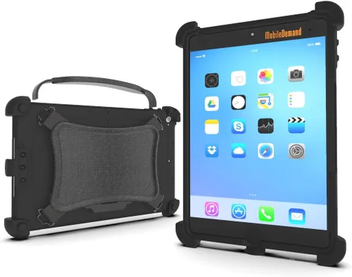 Vista 7 de Funda ultrarresistente para iPad 10.2 MIL-STD-810G Cubierta de puerto Lightning Mango de maletín, correa trasera, montable