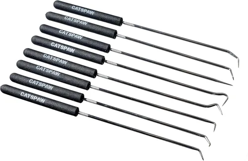 Vista 4 de Mayhew Tools 17990 Gancho & Juego de púas, 9.4 in de largo, 8 piezas, multi, talla única