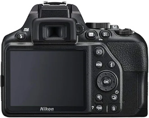 Vista 8 de Nikon VBA550K001 D3500 + AF-P DX 18–55 Kit de realidad virtual - negro