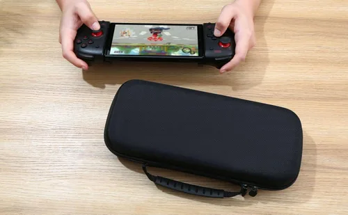 Vista 7 de Hori Split Pad Pro - ZBRO - Funda rígida para Nintendo Switch Split Pad Pro Controller - Compatible con 20 ranuras de juego, protección de botón