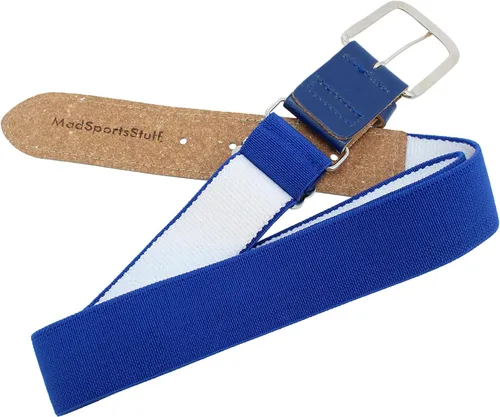 Vista 2 de MadSportsStuff Baseball Belt Softball Belt Adjustable - Boys Men Girls Women - Youth and Adult Sizes