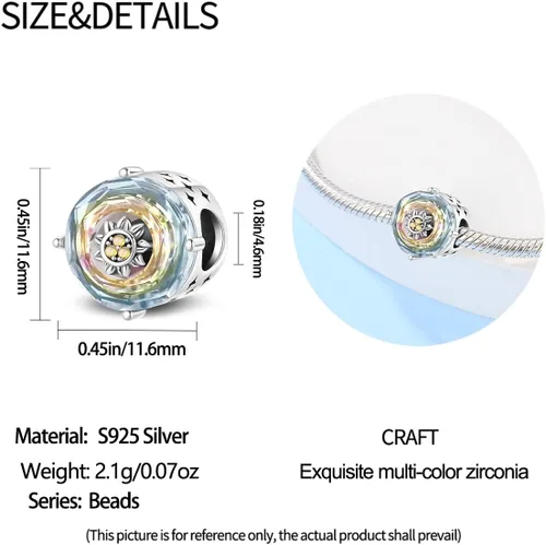 Vista 66 de KUNSIR Los abalorios se adaptan a pulseras Pandora para mujer, plata de ley 925, cuentas colgantes de joyería para niñas, dijes de feliz cumpleaños