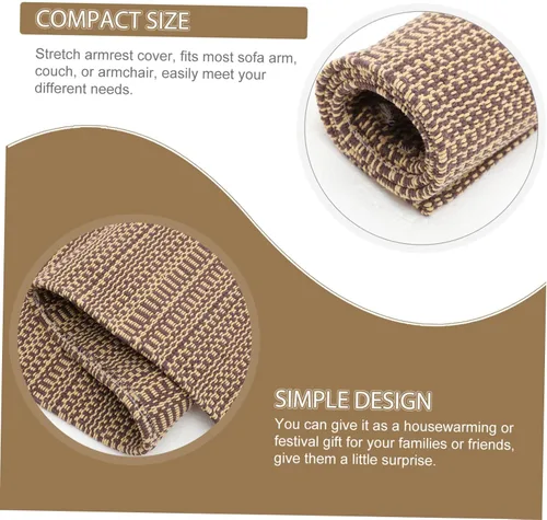 Vista 5 de Garneck Funda para reposabrazos de sofá, funda para reposabrazos de sofá, funda para reposabrazos de sofá, fundas de brazo para sofás, fundas