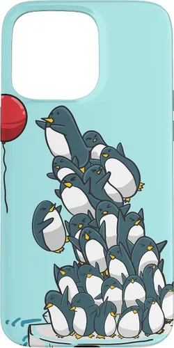 Vista 31 de Penguins Balloon Funny Sea Bird Water Animal Girls Gift Case for iPhone 17