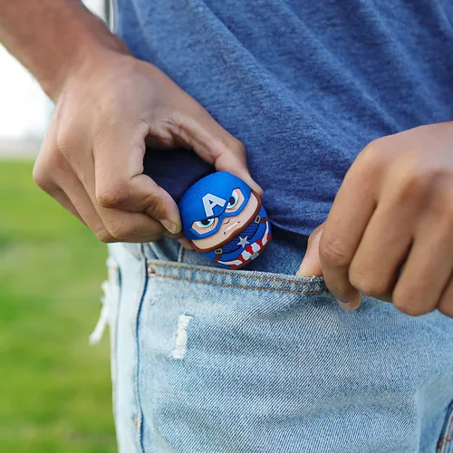 Vista 2 de Bitty Boomers Marvel Avengers Captain America - altavoz Bluetooth pequeño
