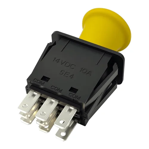 Vista 15 de 4174684 Interruptor de toma de fuerza de embrague de cortacésped, 8 terminales de 10 amperios, apto para cortacésped Dixie Chopper y compatible