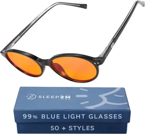 Vista 42 de Sleep ZM Blue Light Blocking & Light Sensitivity Glasses - 14 Lens Types for Comfort, Relaxation, Sleep & Relief