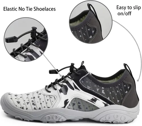 Vista 3 de Zapatos de agua para hombre y mujer, secado rápido, descalzos, para playa, Brook, atléticos, deportivos, para navegar, surf, senderismo, yoga, uso