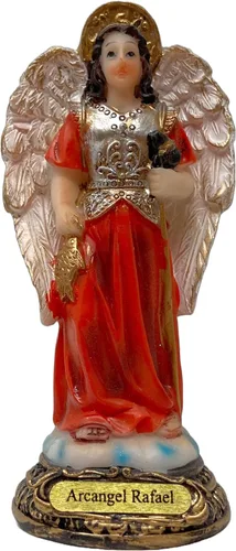 Vista 4 de Juego de 3 Arcángeles de 4" Arcángeles Figura Set Arcangel Miguel, Gabrie & Rafael
