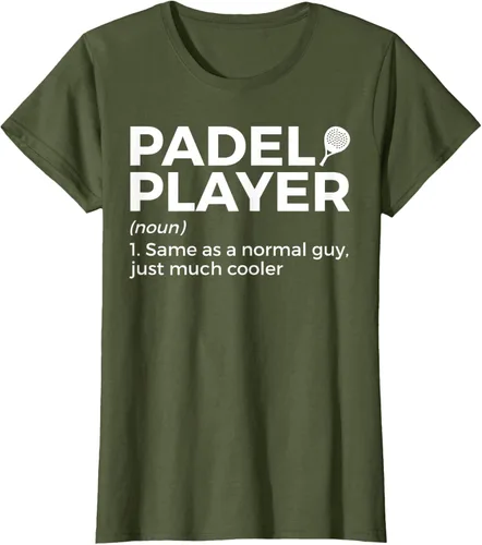 Vista 72 de Camiseta de Padel Player Definition Padel Tenis, Negro