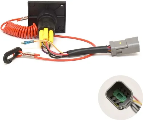 Vista 7 de Evinrude Johnson BRP Caja de control del acelerador de barco 0763860