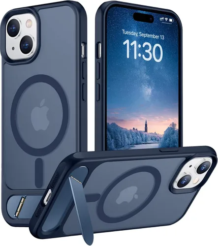 Vista 221 de Funda para iPhone 11 con compatibilidad magnética, [Soporte invisible incorporado][Compatible con MagSafe]