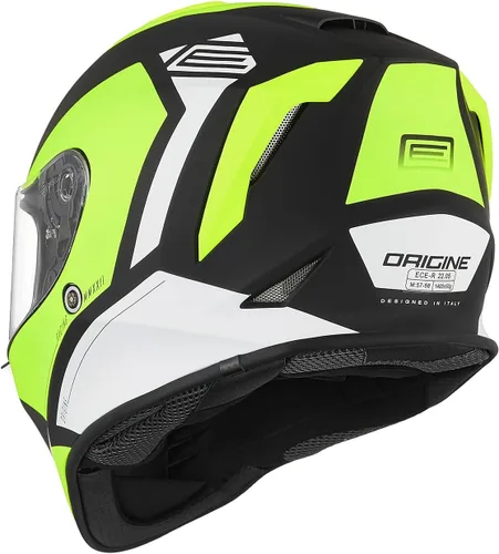Vista 3 de ORIGINE Casco de motocicleta de cara completa On Road, aprobado por DOT