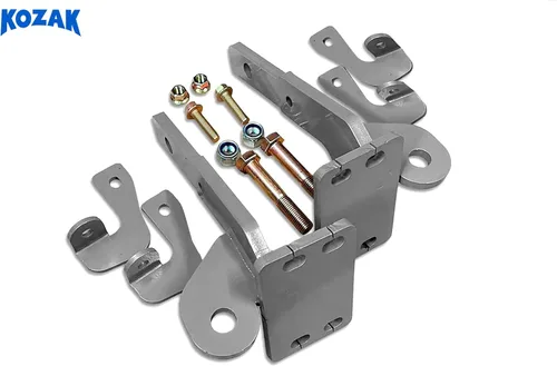 Vista 2 de Juego de accesorios de montaje de soportes de protección de ciervo para semirremolque compatible con EX-Guard compatible con Kenworth T680