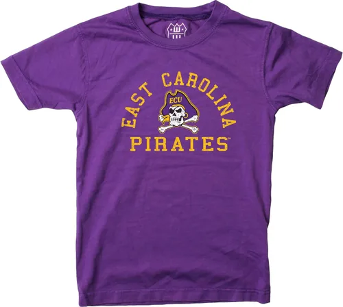 Vista 41 de Wes and Willy Camiseta de algodón orgánico de manga corta para niños de la NCAA