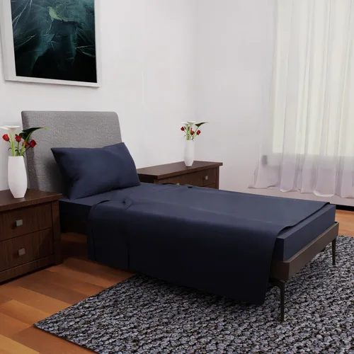 Vista 81 de Ropa de cama tamaño Twin - Juego de 3 piezas - Bolsillos profundos - Sábanas refrescantes - Suaves y cómodas para uso en todas las estaciones Aqua