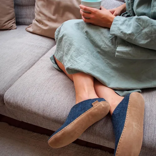 Vista 6 de Glerups Pantuflas modelo B para mujer