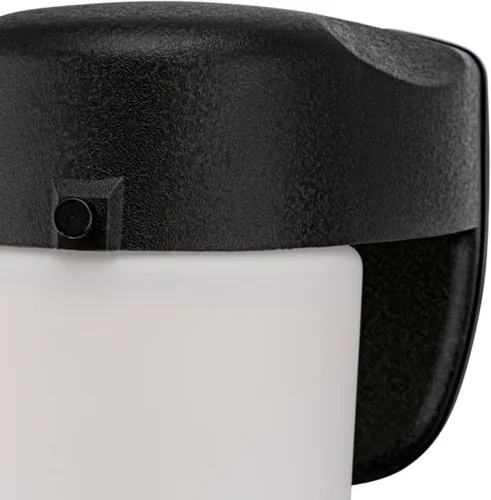 Vista 8 de 6106700 - Lámpara de pared LED regulable con sensor de atardecer a amanecer, acabado negro con vidrio de ópalo esmerilado