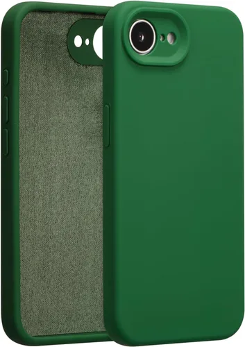 Vista 116 de Funda de silicona para iPhone Air, con [protección completa de la cámara] [forro de microfibra suave antiarañazos], funda de silicona líquida ultra