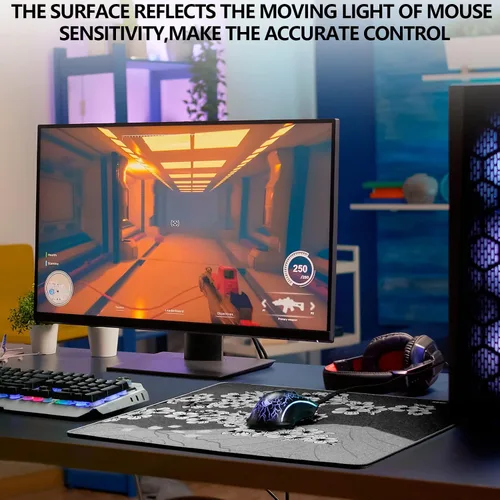 Vista 8 de X-Raypad Aqua Control 2 Alfombrilla de Mouse para Juegos, Alfombrilla de Mouse de Ultra Alta Precisión con Perfecta Velocidad y Capacidad