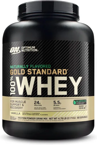 Vista 56 de Optimum Nutrition Estándar dorado 100% Proteína de Suero de Leche en Polvo, Pie de lima, 1.8 Libra