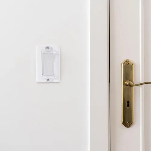 Vista 6 de Bates - Protector magnético para interruptor de luz, paquete de 2, transparente, a prueba de niños, cerradura, protector de interruptor de pared