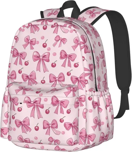 Vista 22 de SUPLUCHOM Mochila escolar vintage con hojas mágicas de hongos y bosques, mochila casual para hombres y mujeres, bolsa de poliéster para laptop