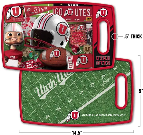 Vista 24 de YouTheFan NCAA Retro Series Tabla de cortar