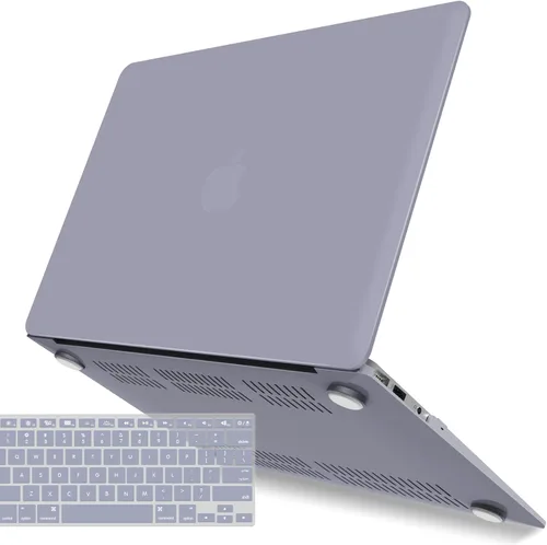 Vista 19 de IBENZER - Funda compatible con MacBook Air de 11 pulgadas, modelo A1370 A1465, funda de plástico suave al tacto, rígida, en paquete con funda