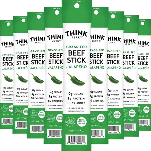 Vista 22 de Think Jerky x Pat's King of Steaks - Palitos oficiales de carne de res con sabor a cheesesteak, edición limitada, bocadillos de carne de res