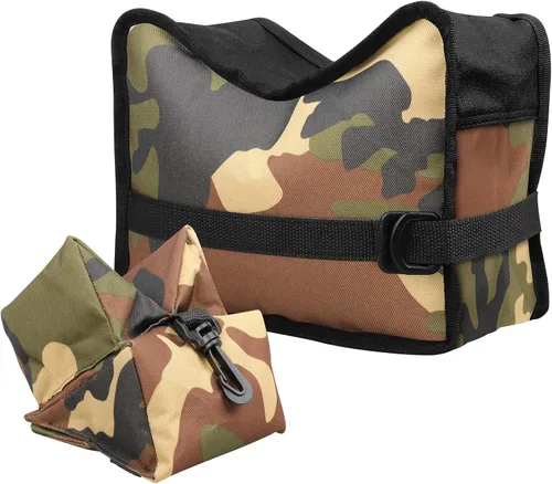 Vista 10 de Twod Bolsas de Descanso para Tiro Exterior - Apoyo de Banco para Deportes de Tiro con Soportes de Sacos de Arena Delantero y Trasero para Tiro
