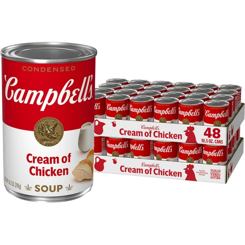 Vista 8 de Campbell's Crema condensada de sopa de pollo, lata de 10.5 onzas (paquete de 4)