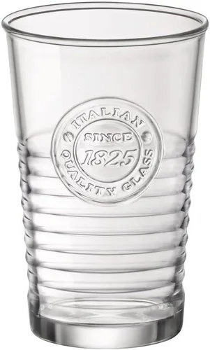 Vista 4 de Bormioli Rocco Officina1825 - Vasos de agua (juego de 6), 11 onzas, transparentes