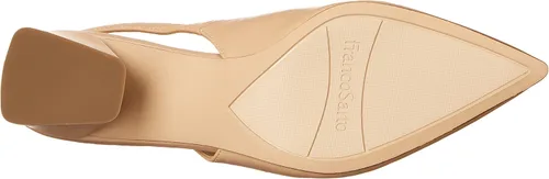 Vista 4 de Franco Sarto Zapatos de tacón bajo para mujer Racer Slingback, Cuero Beige