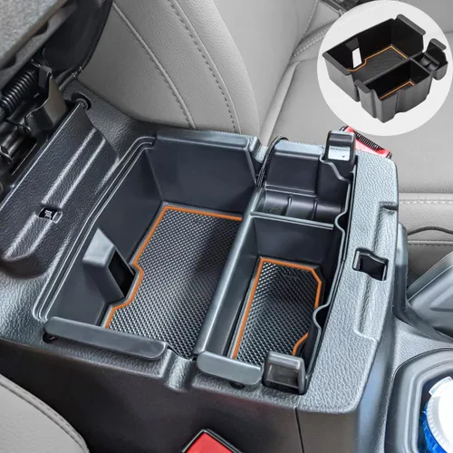 Vista 8 de EDBETOS Bandeja organizadora de consola central compatible con Jeep Wrangler JL/JLU 2018-2021 2022 2023 2024 Accesorios Jeep Gladiator JT Truck