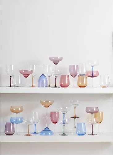 Vista 3 de Oneida 895929 True Colors - Vasos de cóctel (4 unidades)