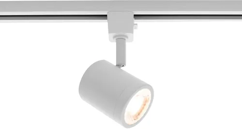 Vista 8 de WAC Lighting Charge 8010 LED Cabezal de Riel Ajustable 5-CCT Seleccionable 9W 865 Lúmenes Totalmente Regulable en Blanco para Riel de 3 Cables
