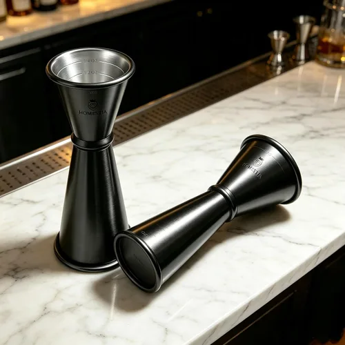 Vista 8 de Homestia Jigger para Bartending, taza de cóctel de doble medida de 2 oz y 1