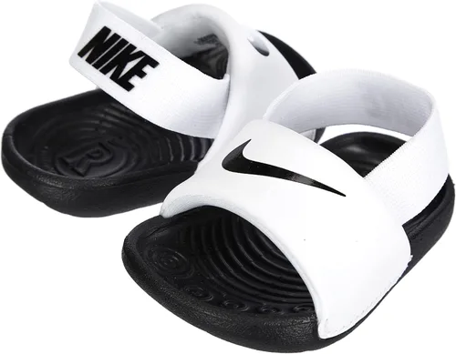 Vista 7 de Nike Kawa Slide - Zapatos para niñas, NegroNegroRosa Vivo