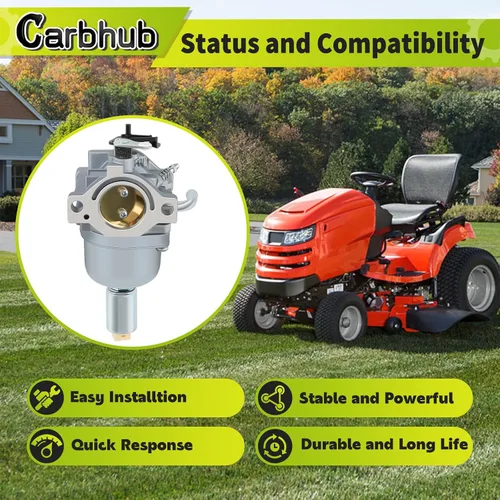 Vista 2 de Carbhub 594593 Repuesto de carburador para 594593 591731 796109 796078 590400 31H777 Carburador 14.5HP - 21HP con 797008 677014 697634 697153 Filtro