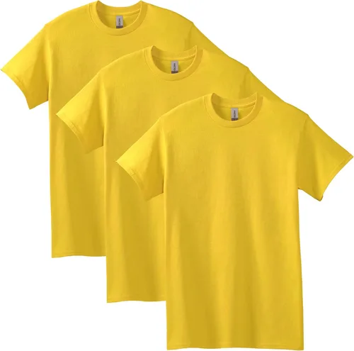 Vista 10 de Gildan Camiseta de algodón pesado para adultos, estilo G5000, paquete múltiple Gris ceniza (paquete de 2)