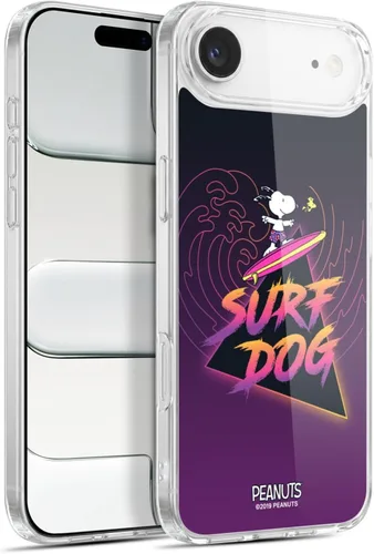 Vista 35 de Head Case Designs Funda de gel suave con licencia oficial de Peanuts Tropical Surf Snoopy Aloha Disco compatible con Apple iPhone 13 Mini Surf