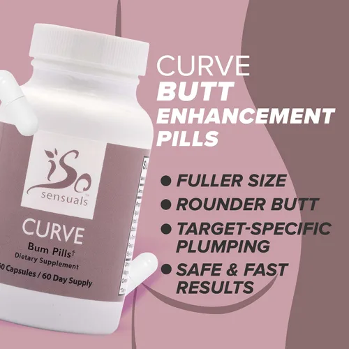 Vista 5 de IsoSensuals Curve Mejora de Butt Pastillas (Seleccione Cantidad), CURVEPILLS, 1