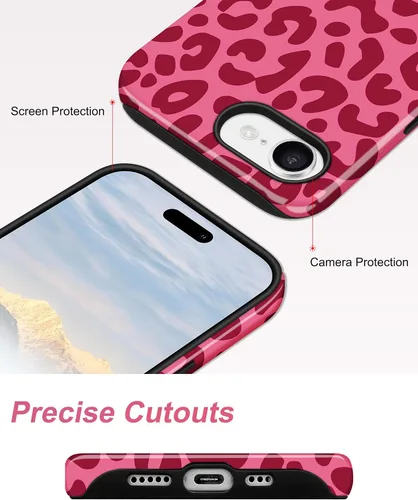 Vista 630 de Jusy Funda compatible con MagSafe con estampado de caparazón de tortuga marrón para iPhone 7/8/SE, cubierta protectora de TPU suave magnética