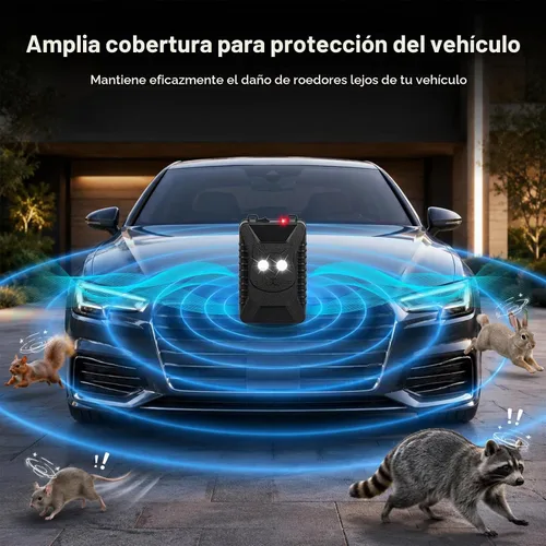 Vista 2 de Repelente de roedores para motores de automóviles, 4 paquetes