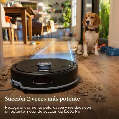 Vista 2 de Bissell Robot aspirador y trapeador FlexClean, Navegación LiDAR, HEPA, 4270
