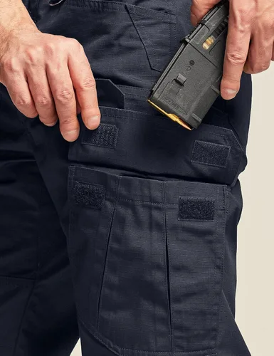 Vista 5 de CQR Pantalones tácticos tipo cargo para hombre tejido ripstop resistentes al agua ligeros EDC para artículos de uso diario para trabajo senderismo
