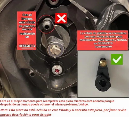 Vista 6 de Válvula de ajuste del colector de admisión del coche para Chevrolet Sonic Cruze 1.8L para 55570283