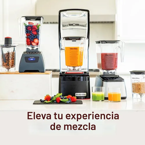 Vista 2 de Blendtec Total Blender Classic (Negro), 90 oz* WildSide+ & Twister frascos